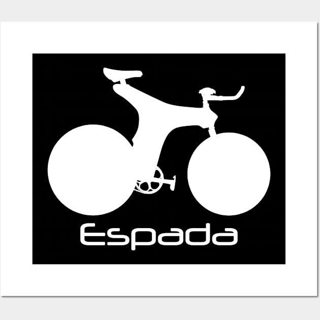 Pinarello Espada Bicycle Wall Art by nutandboltdesign